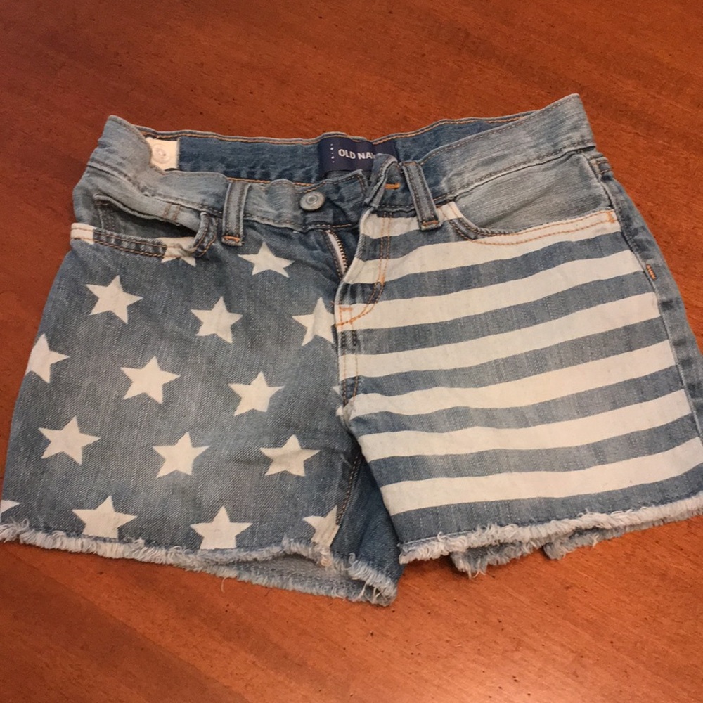 Denim American Cutoff Shorts